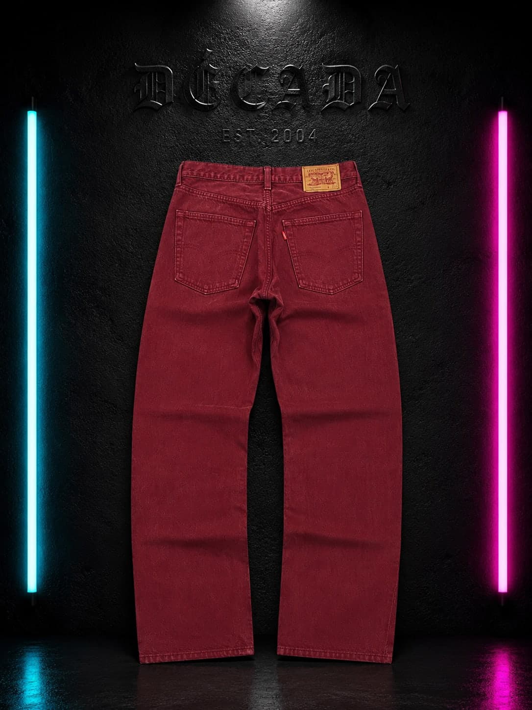 Levi's 501 granate